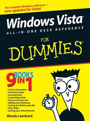 cover image of Windows Vista All-in-One Desk Reference For Dummies